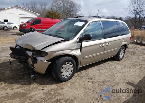 2004 Chrysler Town & Country Lx z USA, uszkodzony, nr VIN 2C8GP44R54R591706
